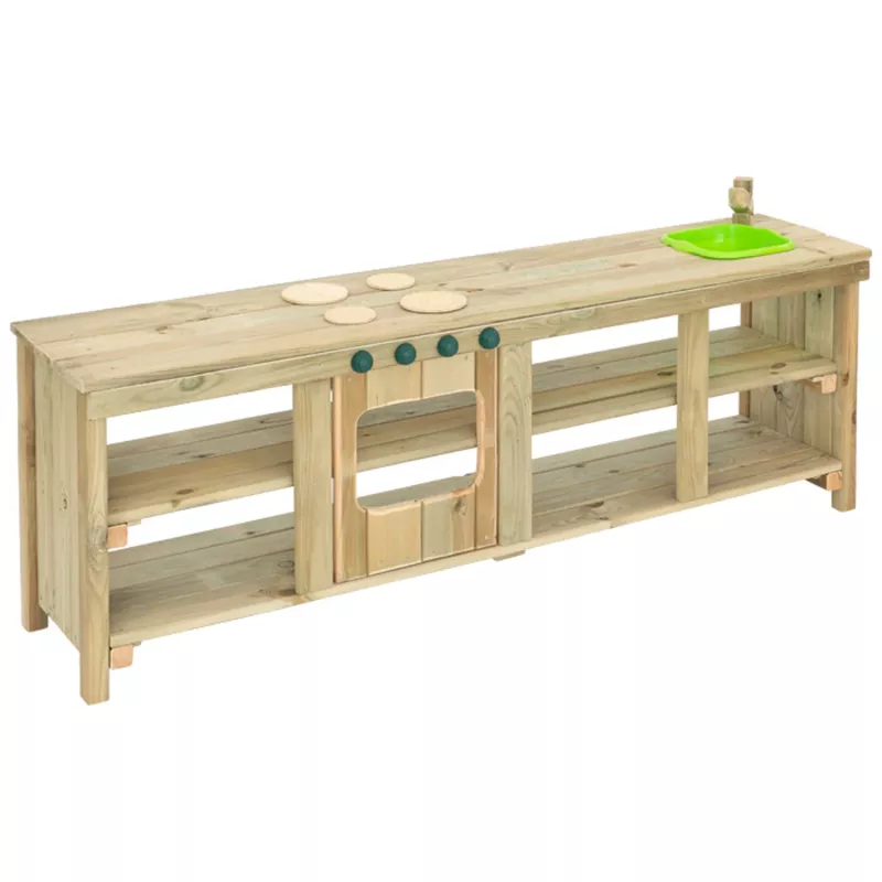 Holz-Spielküche, Küche, Küchenwerkbank, Holzspielzeug, Spielküche