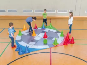 XXL-Outdoor-Hütchenspiel