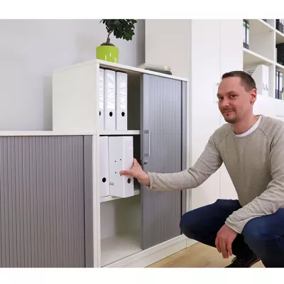 Schrank, Büromöbel, Ordner, Aufbewahrung, Schranktür