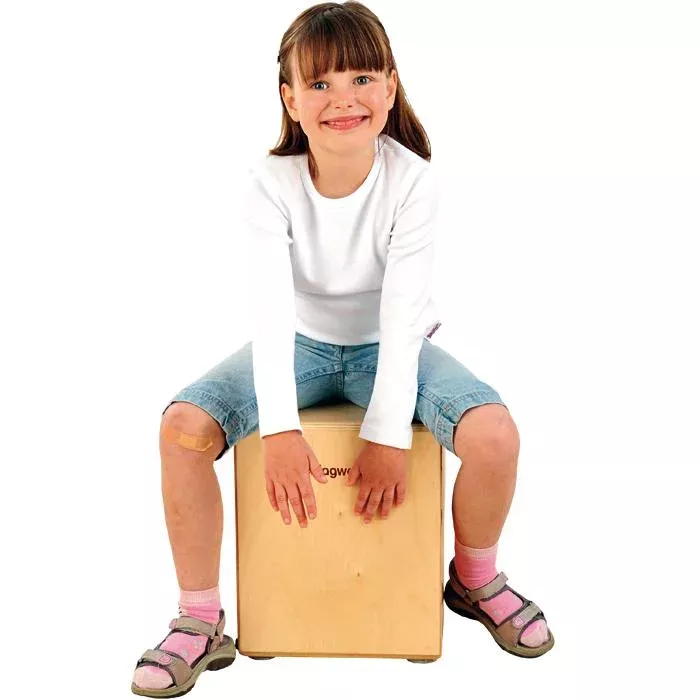 Kind, Hose, Kapuzenfrei, Pappkarton, Schulterbandage