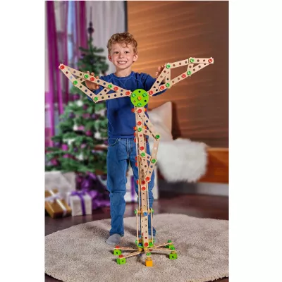 Konstruktion, Holzbausatz, Holzstäbe, Figurenbau, Spielzeugbau