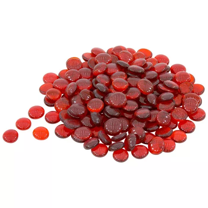 rote kandis, rote scheiben, runde scheiben, harte zuckerstücke, rote schalen