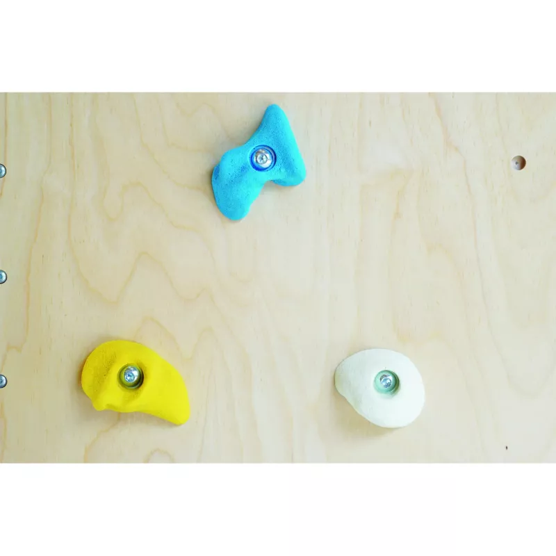 Klettergriff, Kletterboard, Kletterwand, Klemmgriff, Holzplatte