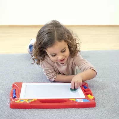 Kinder-Tablet, Magnettafel, Spielzeug-Laptop, Griffplatte, Kunststoffspielzeug