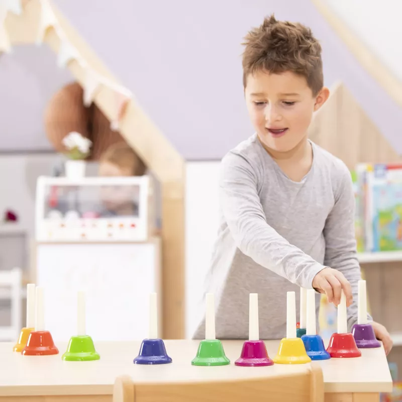 Kinderpielzeug, Sortierspiel, Ton-System, Holzspielzeug, Buntes Spielzeug