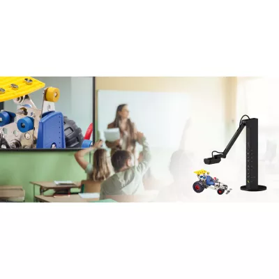 Bildungsspiel, Baukasten, Roboter, Schreibtischstativ, Lego-ähnliches Baukit