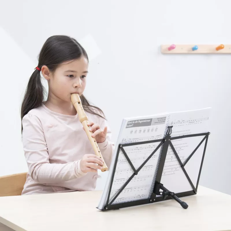 Kinder, Blockflöte, Musikinstrument, Notenblatt, Musikunterricht