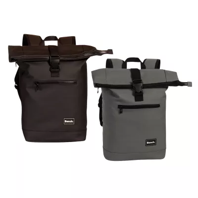 Rucksack, Handgepäck, Reisetasche, Rollverschluss-Rucksack, Bench