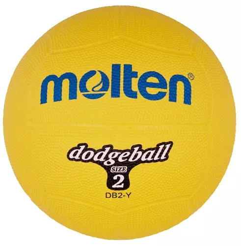 handball, dodgeball, gelber ball, strukturierte oberfläche, größe 2