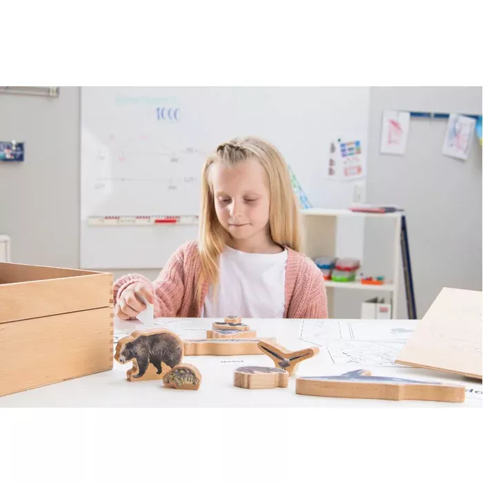 kinder, holzspielzeug, holzfiguren, tischspiel, lernmaterialien