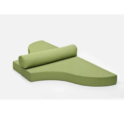 Sofa, Couch, Sectional, Grün, Kissen