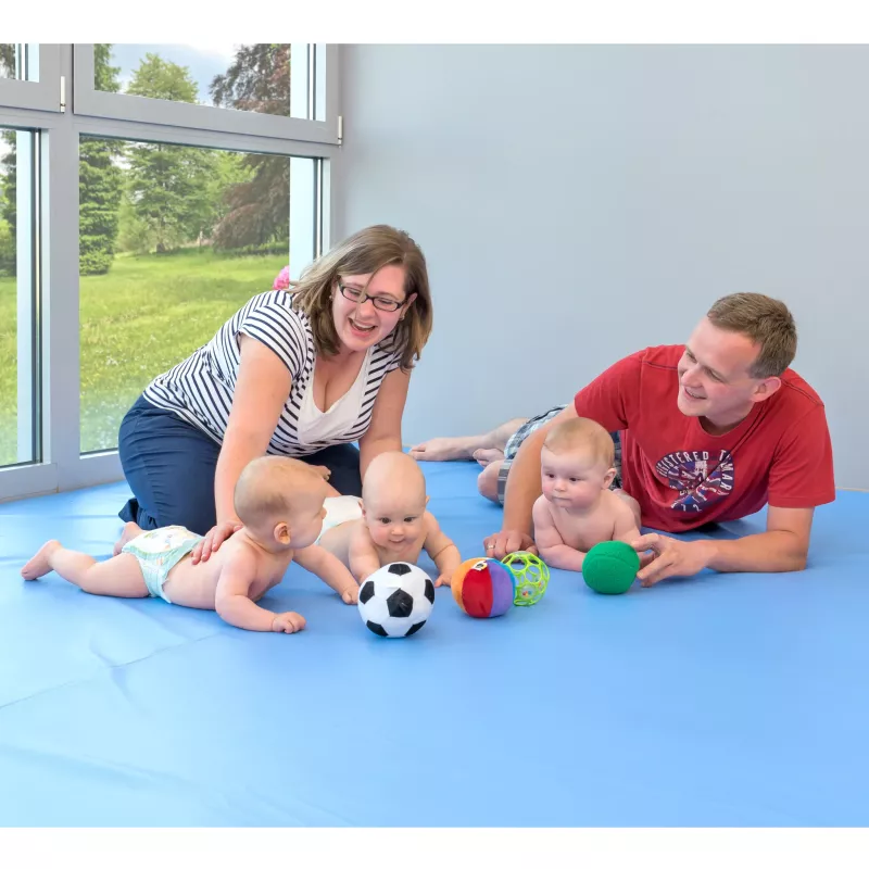 Baby, Kinder, Spielzeug, Ball, Familie