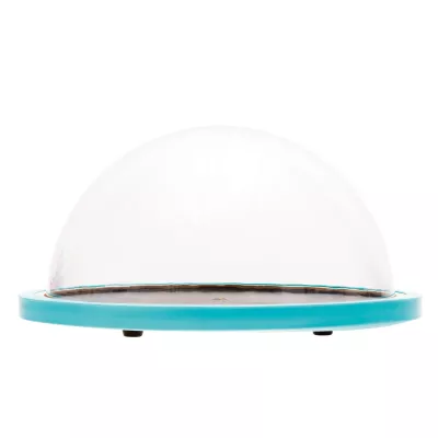 Cove light, Dome lid, Acrylic dome, Blue base, Display case