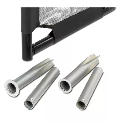 Pfortenpfosten, Kunststoffrohr, Metallrohr, Bausatz, Gartenzaun