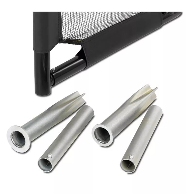 Pfortenpfosten, Kunststoffrohr, Metallrohr, Bausatz, Gartenzaun
