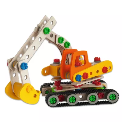 Bausatz, Konstruktion, Kran, Spielzeugfahrzeug, Holzbausatz