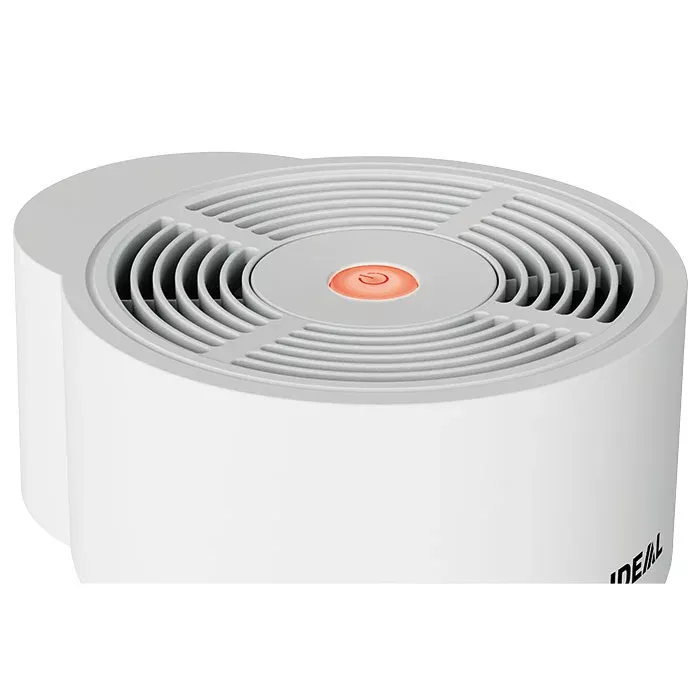 Luftreiniger, Ventilator, Kreisbelüftung, LED-Einschaltknopf, Weises Gerät
