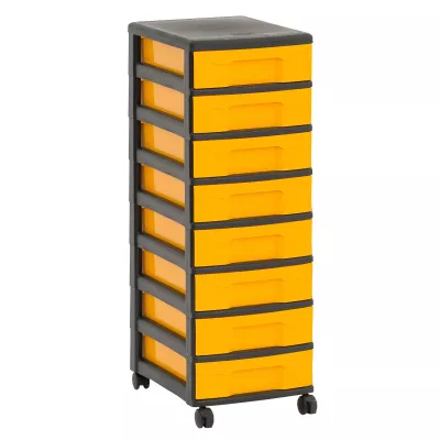 Werkzeugschubladenkasten, Schubladenbox, Rollkasten, Aufbewahrungsbox, Kunststoffschublade