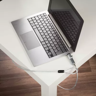 laptop, silber, Tastatur, Schloss, Schlosskette