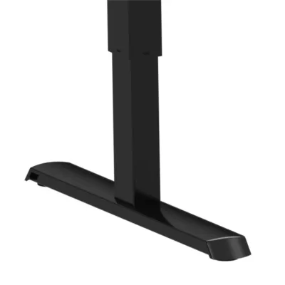 monitorstand, schreibtischständer, schwarz, metall, basis