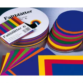 500 Faltblätter, Ø 15 cm