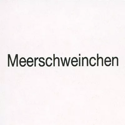 Meerschweinchen, Kaninchen, Tier, Tiername, Label