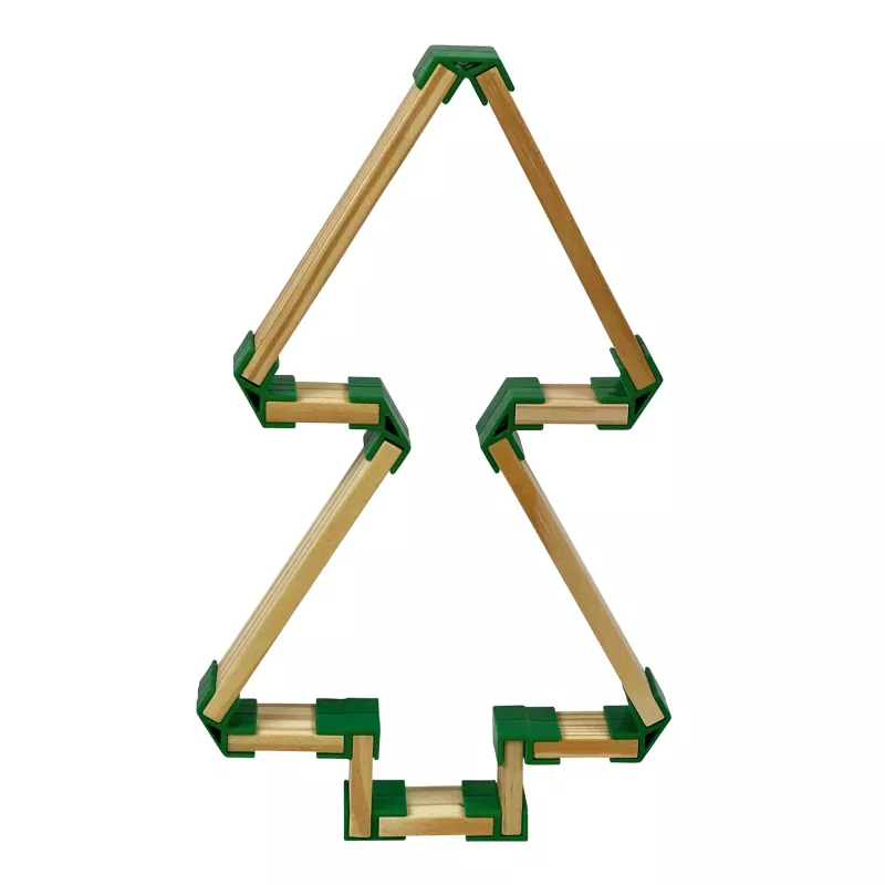 Holzbausteine, Konstruktionsset, Magnetbausteine, Baustein-Form, Puzzle-Form