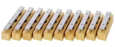 Xylophon, Bar-Percussion, Holzkehlen, Metallbarren, Musikinstrument