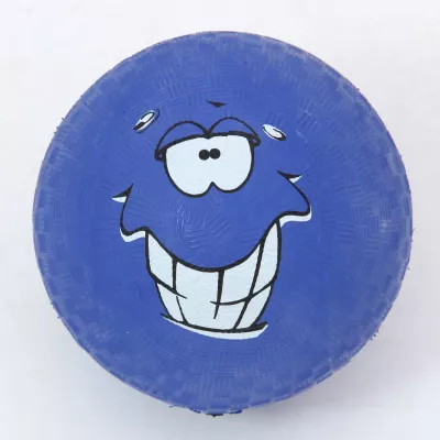 plastikdeckel, farbenblau, witzigesmotiv, lufthalter, grinsendes-gesicht