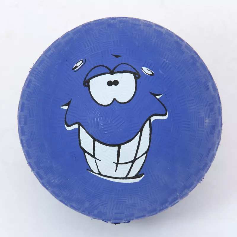 plastikdeckel, farbenblau, witzigesmotiv, lufthalter, grinsendes-gesicht