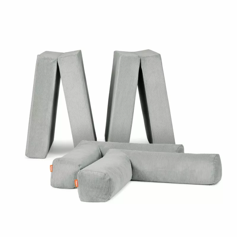sofa legs, couch cushions, modular seating, grey fabric, corduroy texture