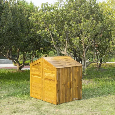 Holzkübel, Gartenbox, Aufbewahrung, Holz, Außenbereich
