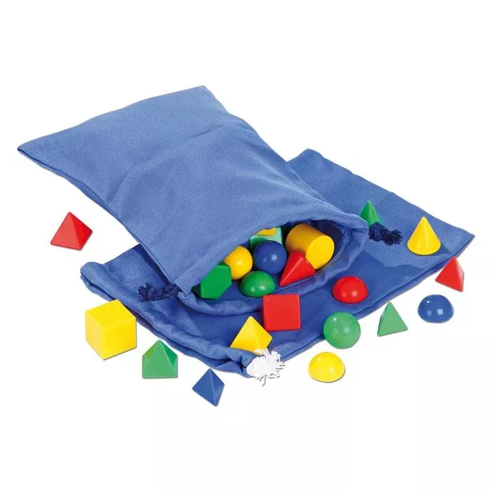 Kineticspielzeug, Formenbausteine, Beuteltasche, Sortierspielzeug, Farbensteine