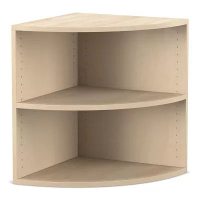 Abschlussregal rund - Höhe: 60,6 cm