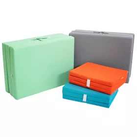 Outdoor-Matte, faltbar 198 x 89 x 9 cm, Blau