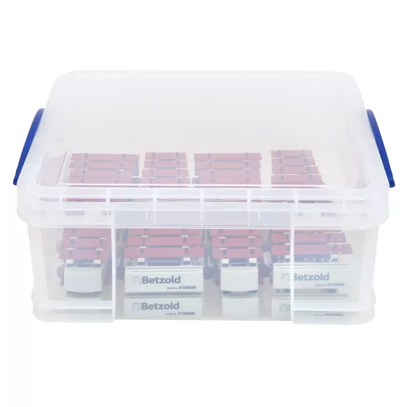 Lagerbox, Organizer, klarer Behälter, Steckverbinder, Betzold