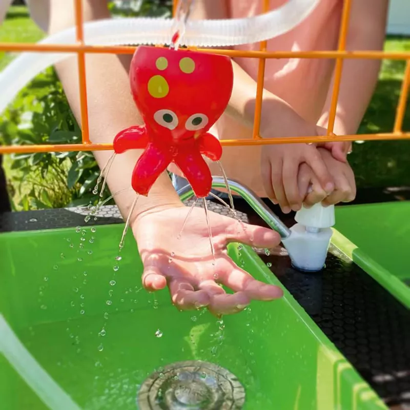 Spielzeug, Wasserpistole, Oktopus, Garten, Kunststoff