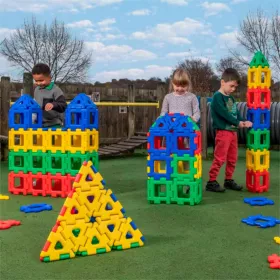 Großes Polydron Konstruktionsset