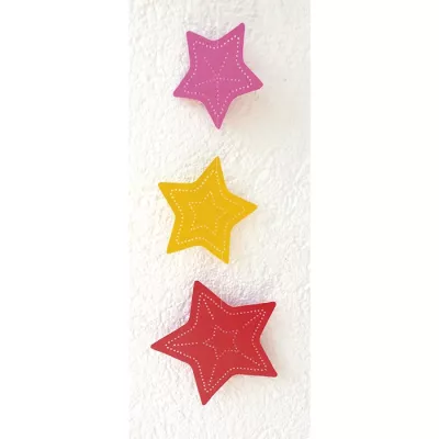 stern, sterne, wanddeko, hängedeko, bunte sterne