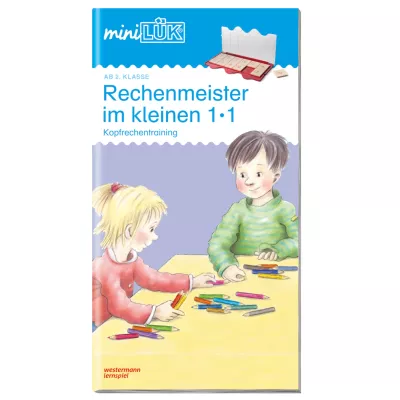 Rechenmeister, Kopfrechnen, 1-1, Lernspiel, Schule