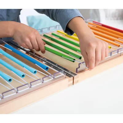 Schreibtischorganizer, Buntstifte, Stifthalter, Kunstbedarf, Kreidefarben