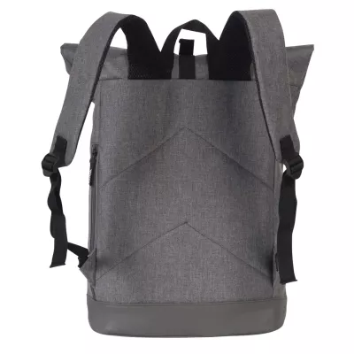 Rucksack, Grau, Kompaktgröße, Seitenfach, Tragegurt