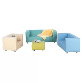 Relax-Möbel Cordula mit Füßen, Kiga-Set